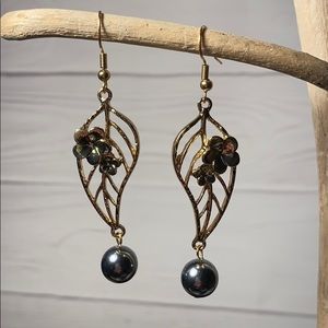 Hawaiian Tropical Leaf with Plumeria flower